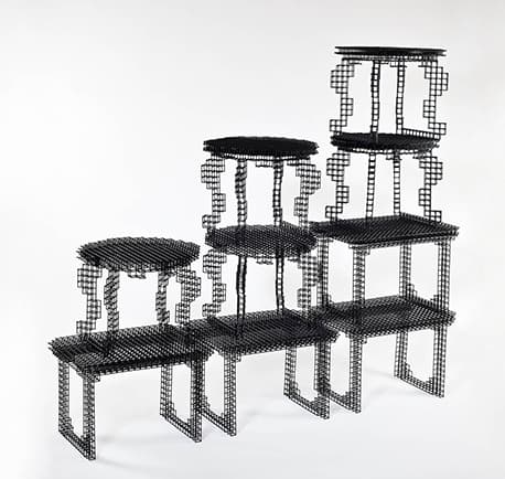 박보미, Afterimage_ Jangsiktakjja, 2014, Steel, 148x55x46cm