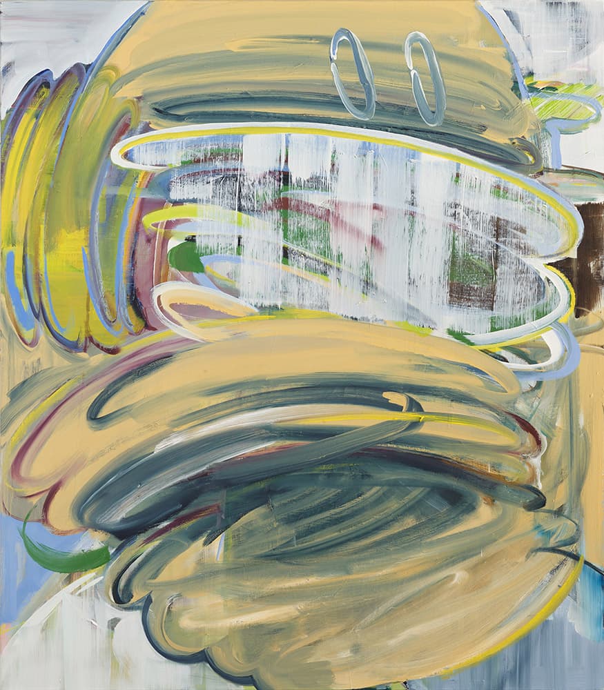 박형지 Hyungji Park, <익스프레스의 소리 Ⅱ(Express Delivery Ⅱ)>, 160 x 140cm, oil on canvas, 2021디스위켄드룸 제공