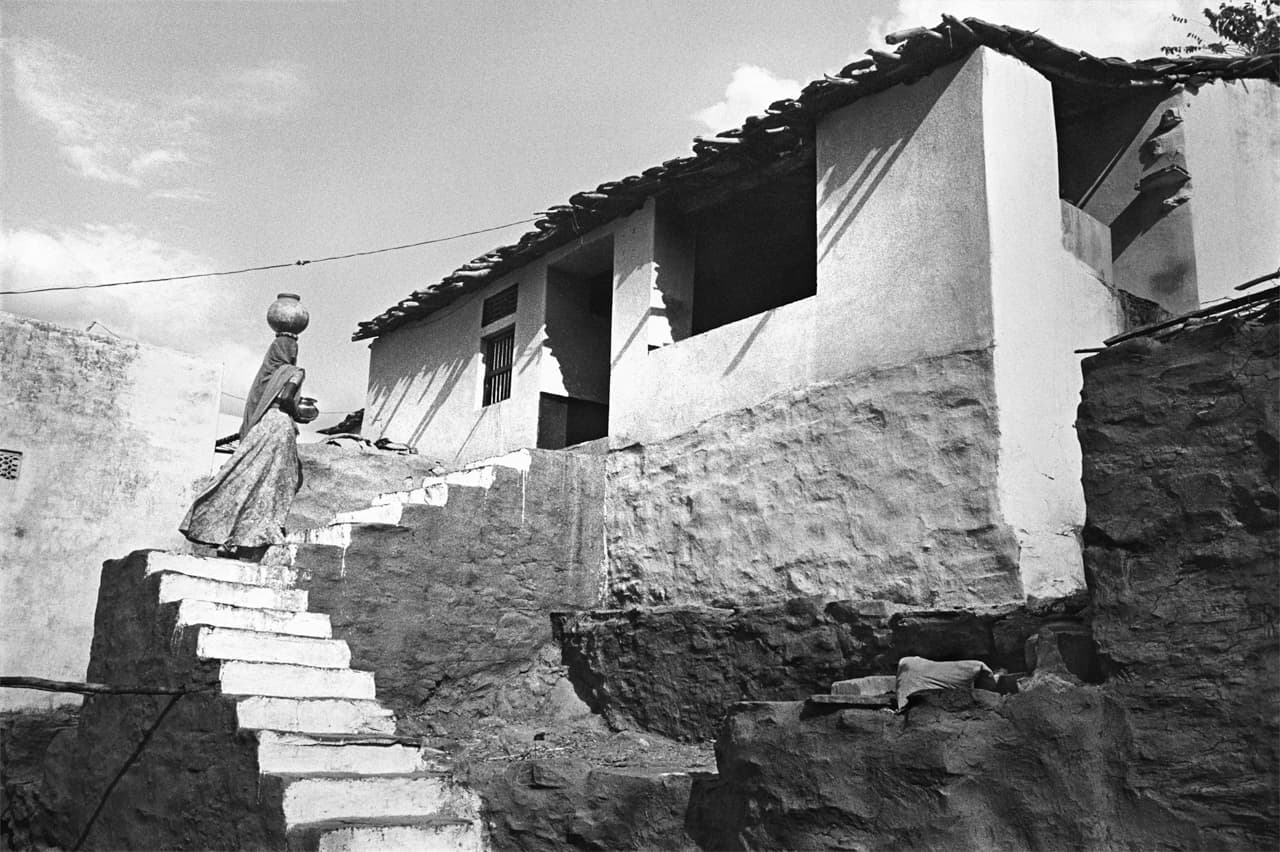 인디고 블루 하우스 Gafa village, Rajasthan, India, 2013 ⓒ박노해