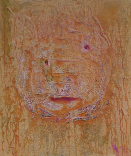 푸딩 사냥꾼 Pudding Hunter , Mixed media on canvas , 53×45.5cm , 2016