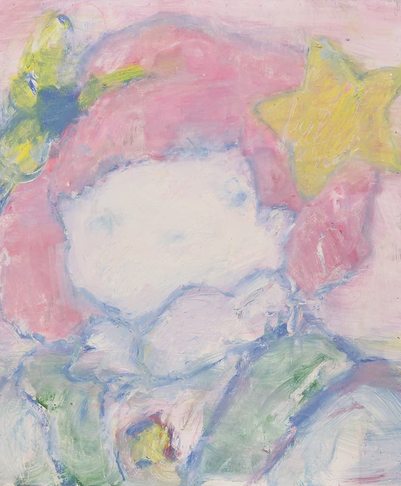 이미미(I Mimi)_Miminky momo_60.7 x 72.8 cm_Oil on panel_2021