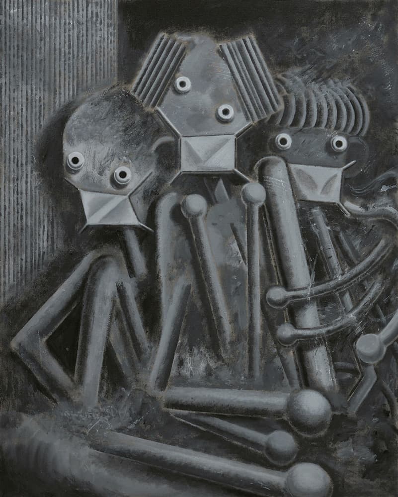 전희수_The family_Acrylic on canvas_73cm x 91cm_2020