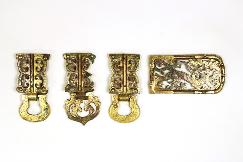 허리띠 꾸미개 帶金具 Belt Ornaments 김해 대성동 88호 가야 4세기 길이 8㎝(오른쪽) 대성동고분박물관