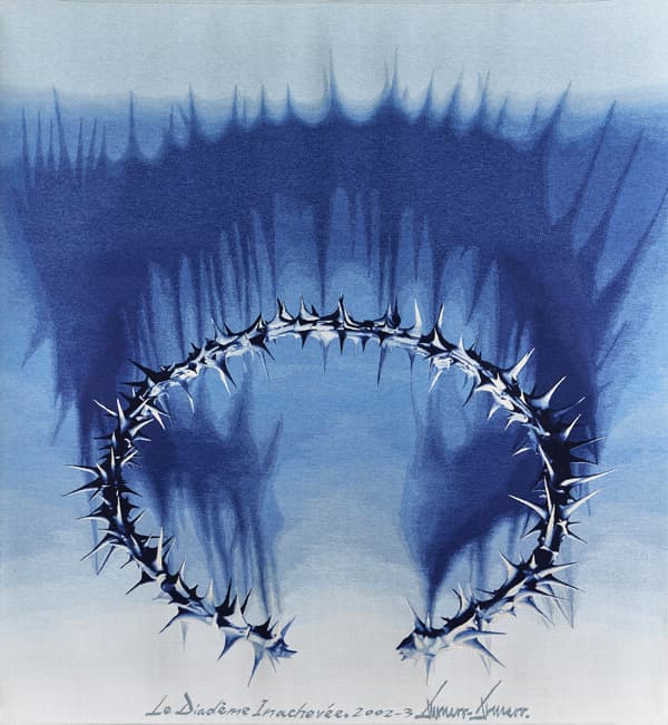 송번수,<미완의 면류관>, 2002~2003, 모사, 평직, 302×298㎝