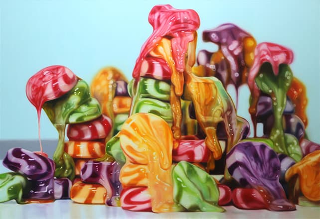 정보연, Remember flowing, 2012, oil on canvas, 112.1x162.2cm