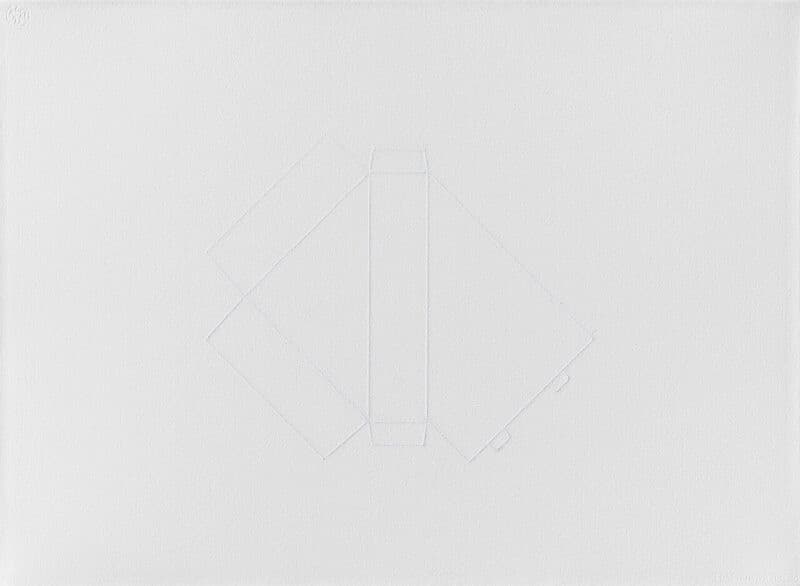 강선미 <찍다> 2018 imprint on paper, 76.2x112.8 cm 이미지 제공: 스페이스 소