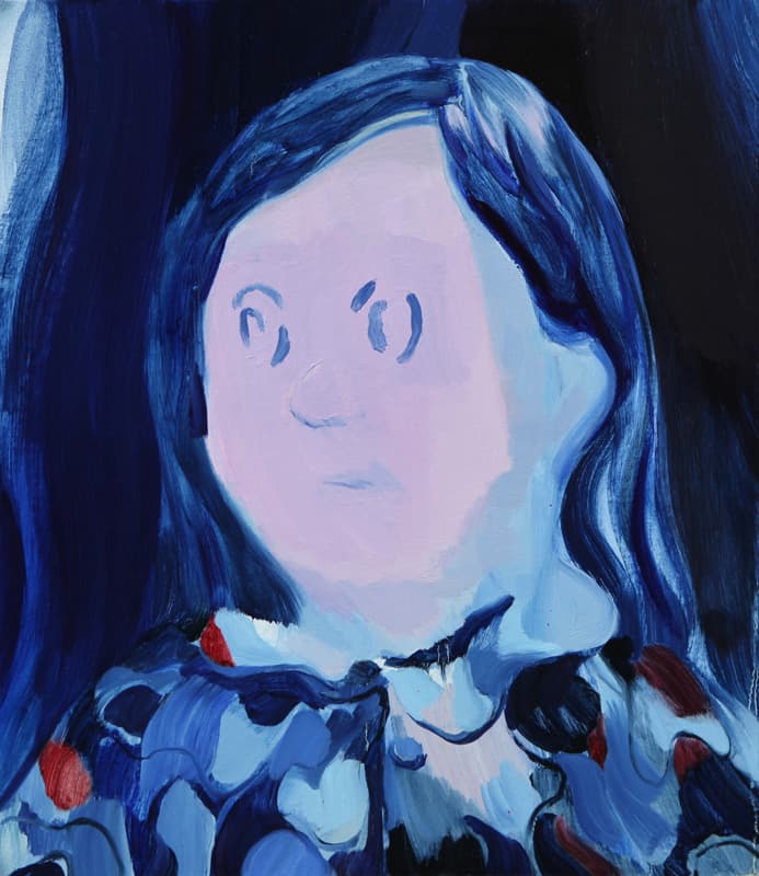 송승은, Girl2, oil on canvas, 53×45.5cm, 2020
