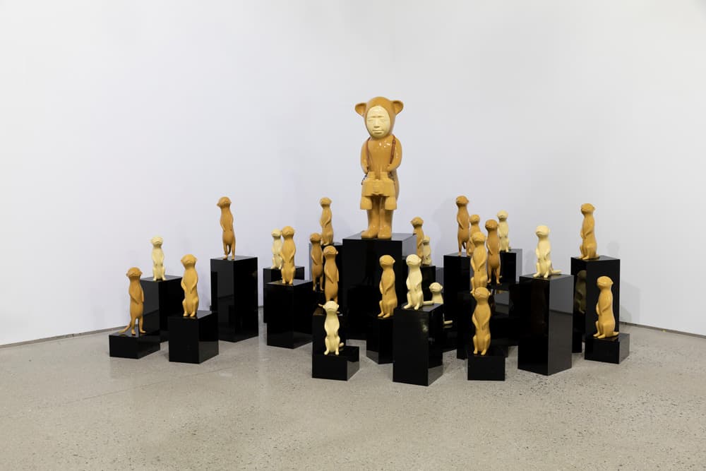 주혜령, 망(望) 가변크기, 혼합재료, 2017