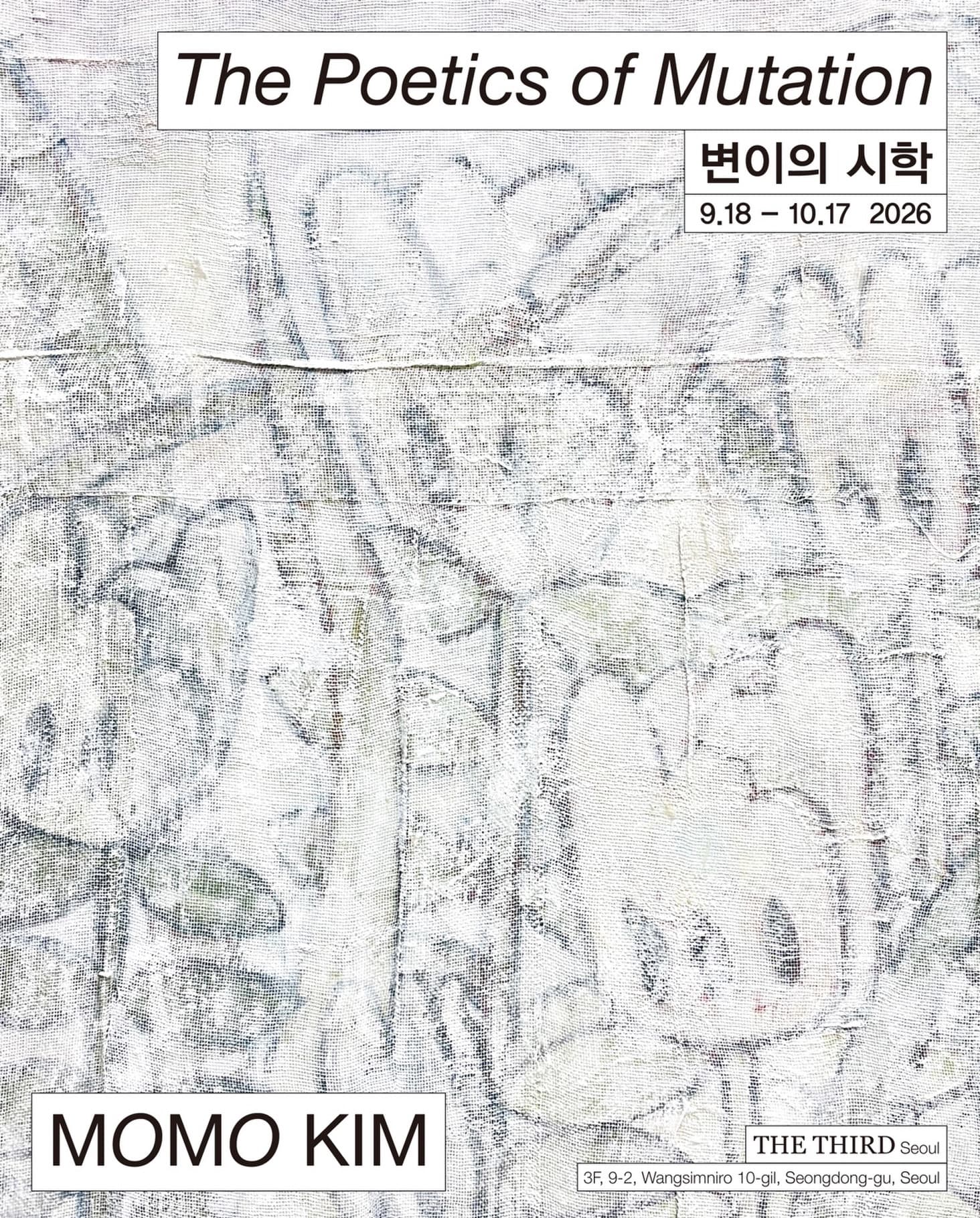 MOMO KIM: 변이의 시학 The Poetics of Mutation 1