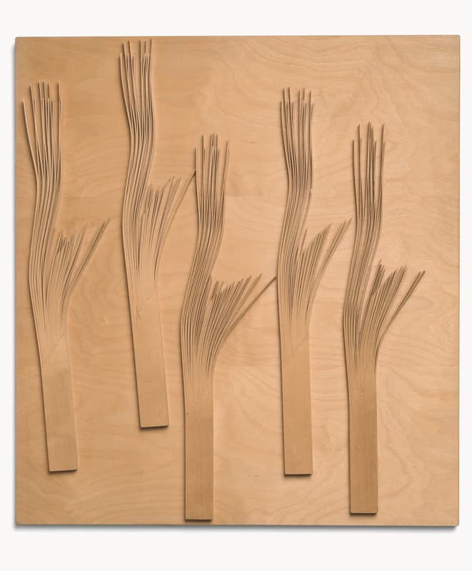 〈02D 294〉 부조, 알바 알토(Alvar Aalto), 자작나무 베니어판, 1947 ⓒ알바알토박물관