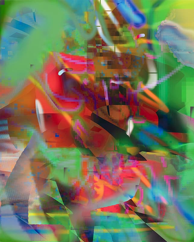 한지형_Biodegradable Land-II, UV Print and Acrylic on canvas, 162×130(cm), 2020