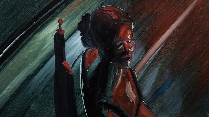 함성주_Clair, oil on canvas, 38 x 72cm_2019