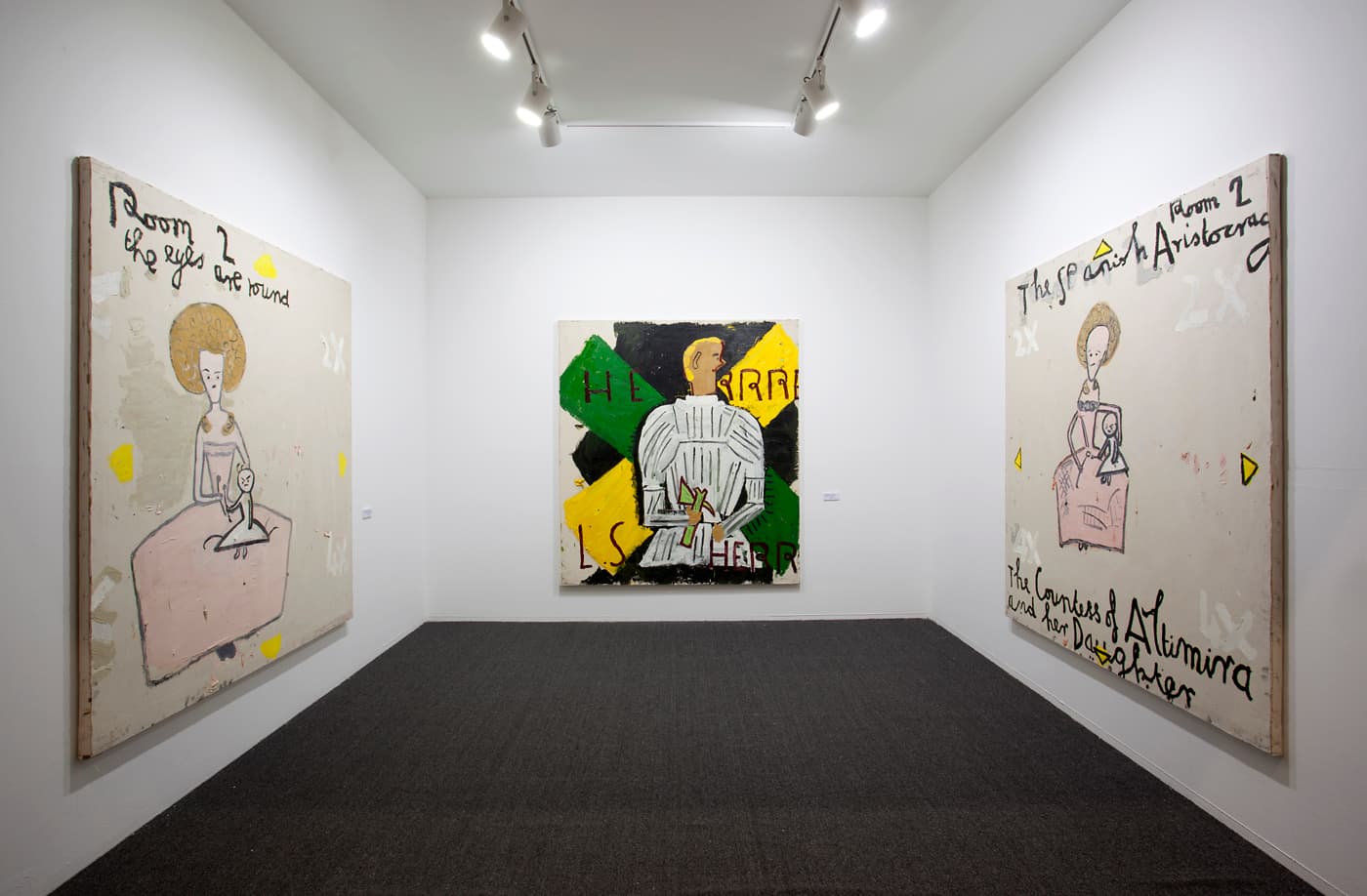 로즈 와일리 개인전 : 여왕과 초콜릿 Rose Wylie  : QUEENS & CHOCS 3