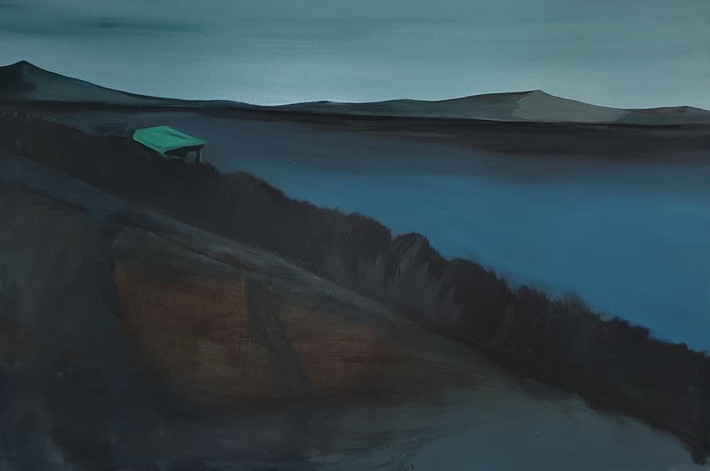 노정원_철 지난 휴가_2020, 캔버스에 유채, 60.6x91cm ⓒThe Artist. All rights reserved.