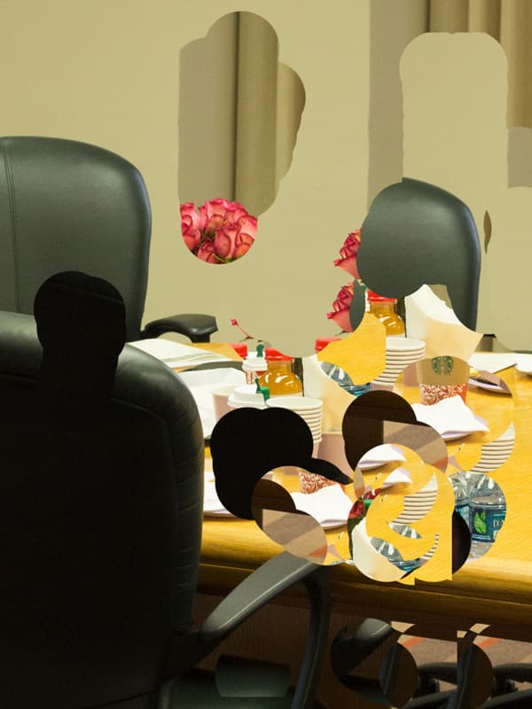 문형조 <공적 만남 Formal Meeting>, 2018, 아카이벌 피그먼트 프린트 Archival pigment print, 28x21cm