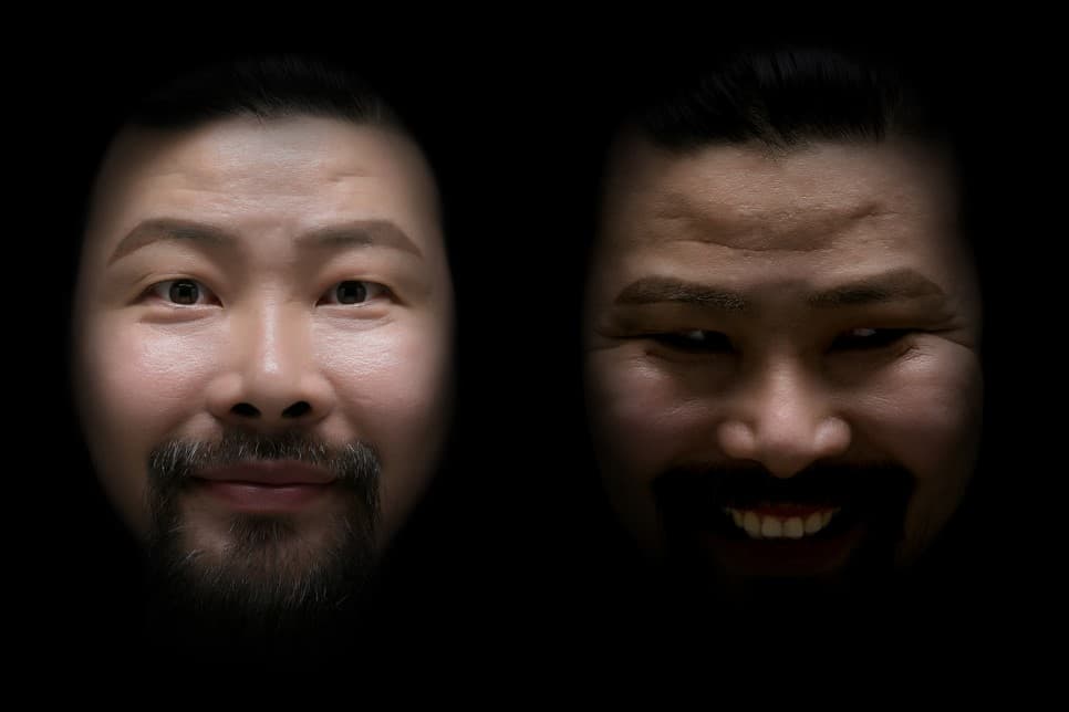 임원상, Dad’s face, 60x90cm, digital inkjet pigment print, 2018