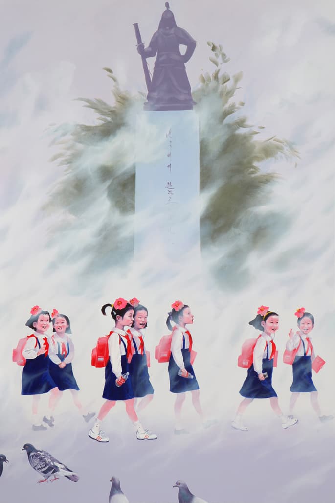 선무_수학려행 School Trip_캔버스에오일_193x130cm_2009