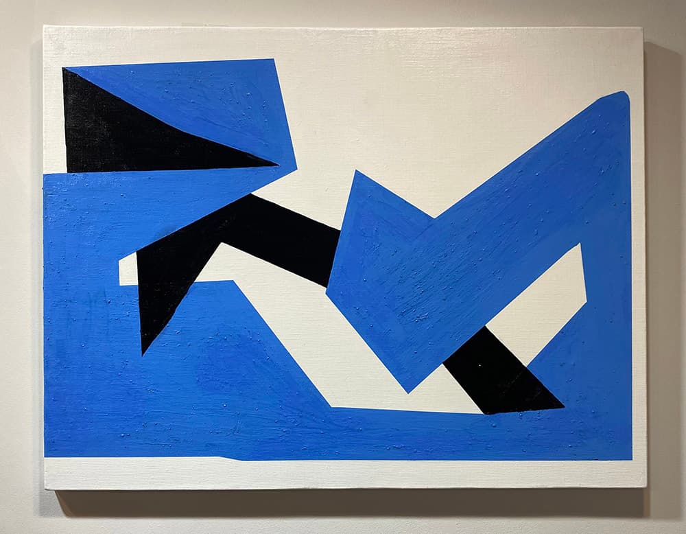 최유나, 반복2, acrylic on wood panel, 116.8x 80.3cm, 2019
