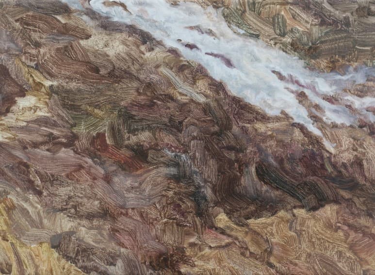 이고운, Becoming, oil on canvas, 45x33cm, 2018