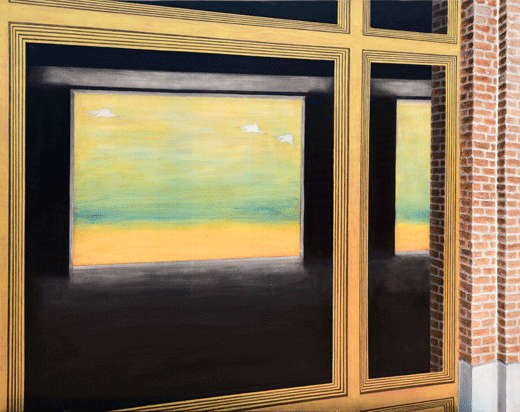 보다5, oil on canvas, 72.7x90.0cm, 2016