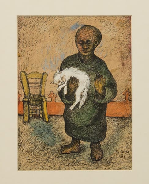 하미드 나다, 온유, 1953, 샤르자 미술재단 소장