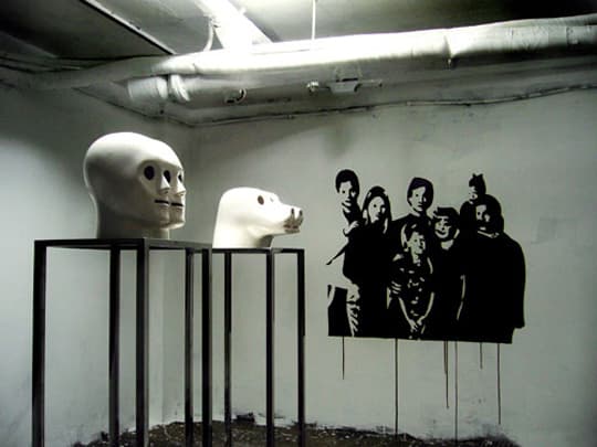 차동훈_ 유물, Reric_백자_140×35×35cm_2009