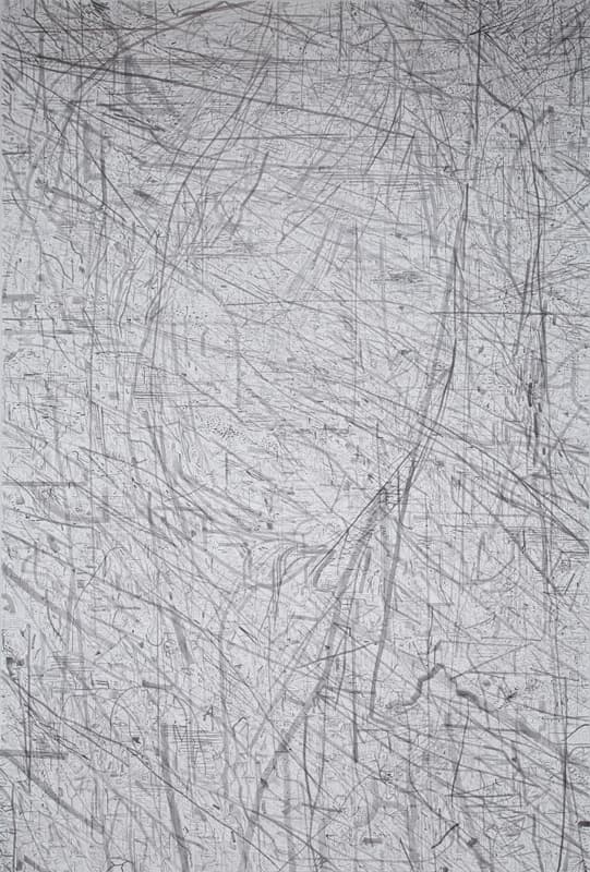 박광수, 부스러진, 2017, 캔버스에 아크릴채색, 290.9x197cm