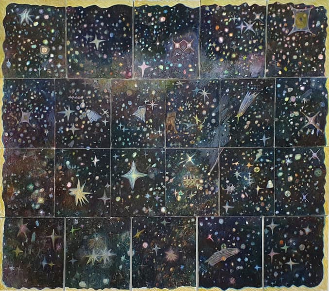 정주원, 별천지, oil on canvas, 170×192.5cm, 2020