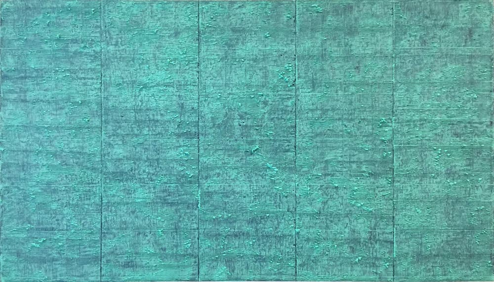 김형대_後光 02-602_Acrylic on Canvas_130(H) x 227.5Wcm_2002