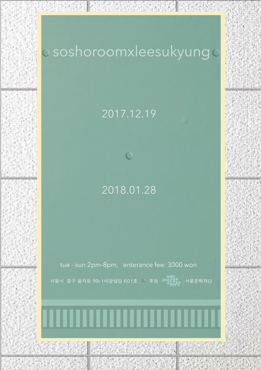 소쇼룸 x 이수경 soshoroom x leesukyung 1