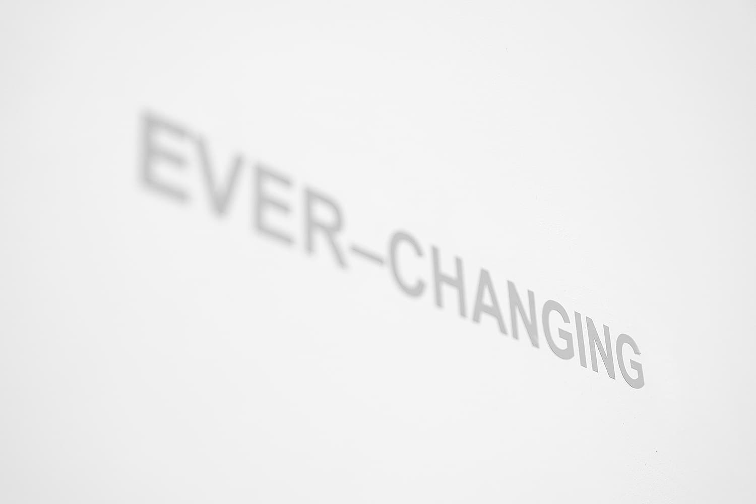 EVER-CHANGING 전시전경, ONE FOUR