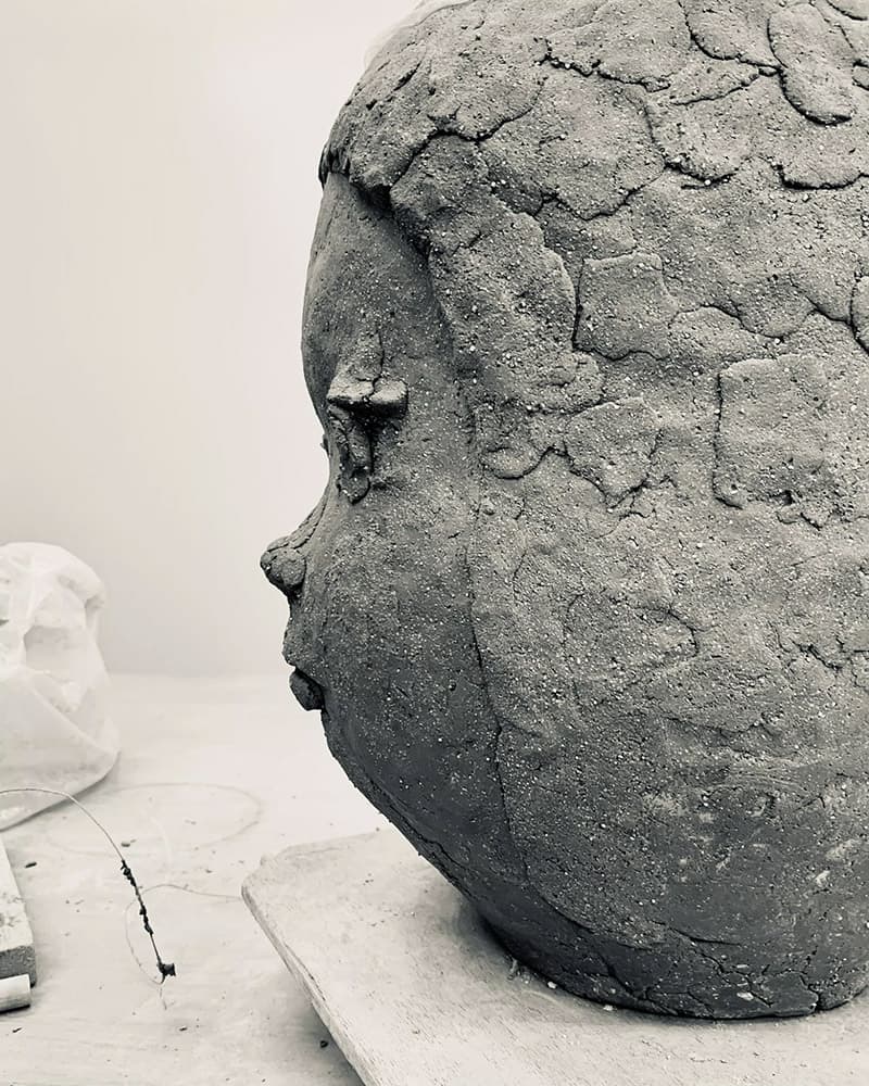 Yoshitomo Nara, studio view in Shigaraki, 2023 © Yoshitomo Nara