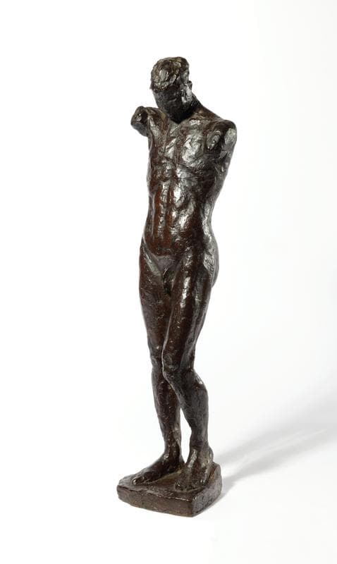 Kwon Jin Kyu. Standing Man, circa 1953. Bronze, 49.5(h) x 12.0 x 11.1 cm. Private Collection. Courtesy of Kwon Jin Kyu Commemoration Foundation & PKM