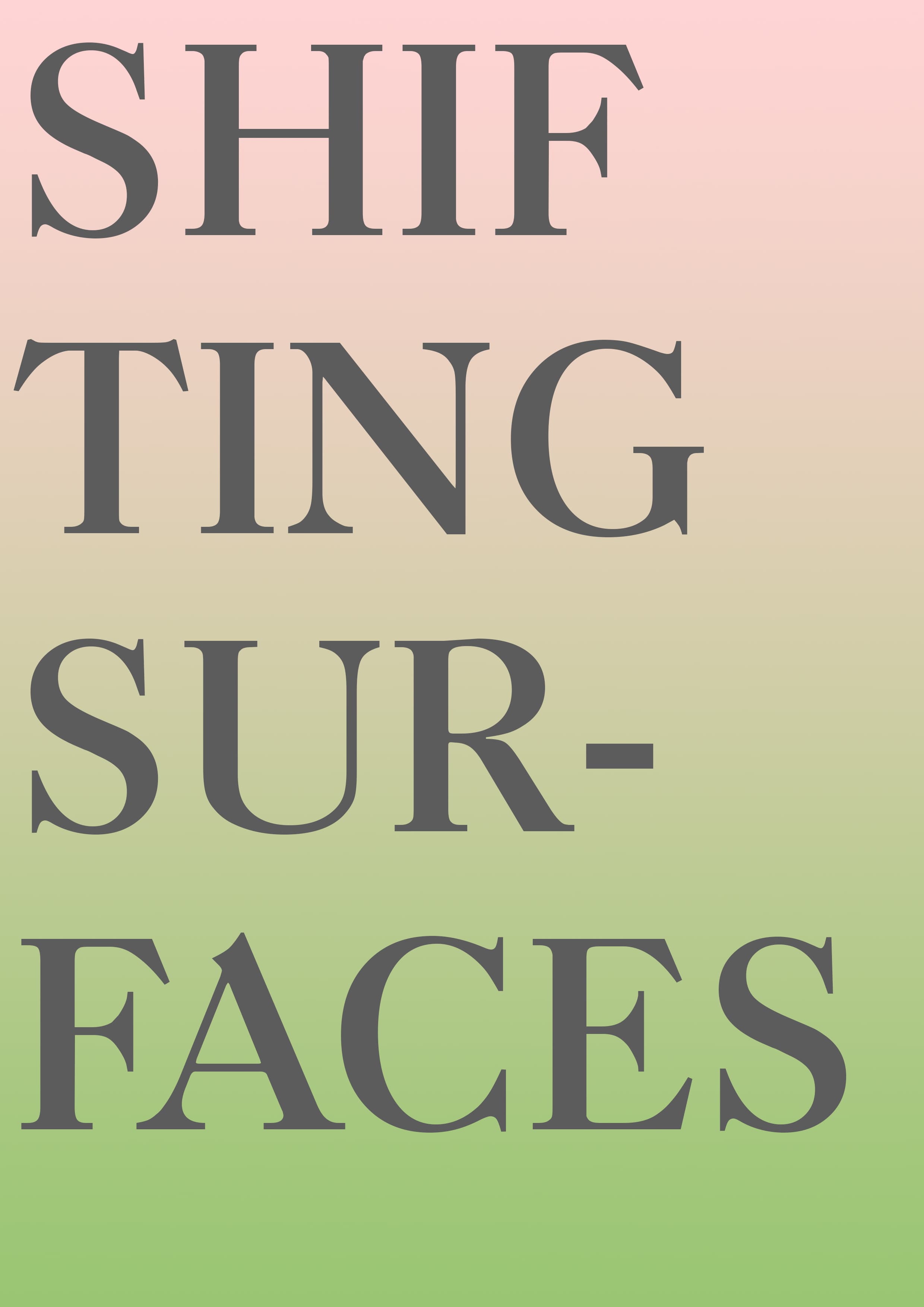 2018 난지미술창작스튜디오 12기 국외입주자 2분기 성과보고전 : Shifting Surface 1