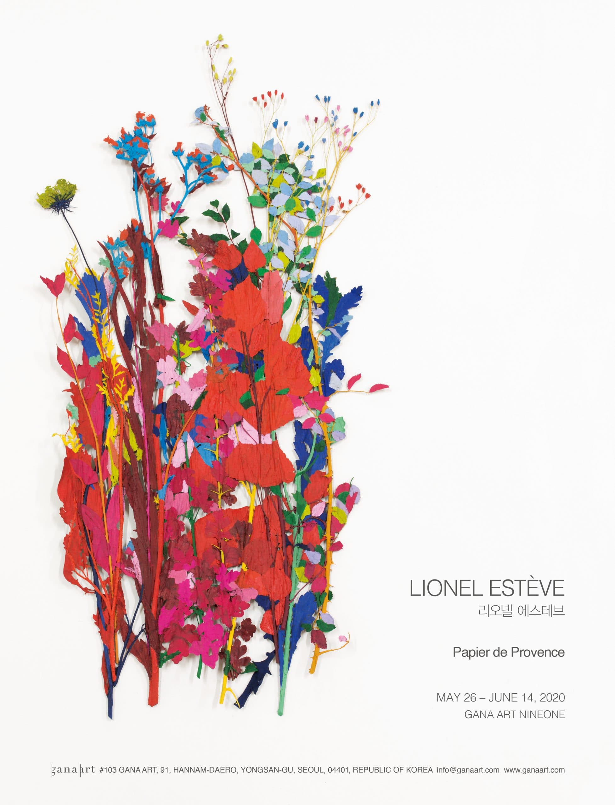 리오넬 에스테브 개인전 Lionel Esteve 1