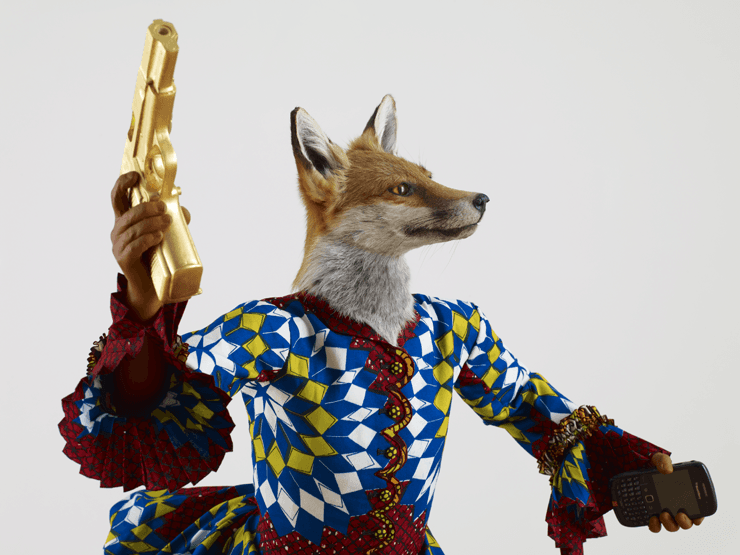 Revolution Kid (Fox Girl), 2012, 111.8 x 91.4 x 76.2 cm,  Photo: Stephen White © The Artist