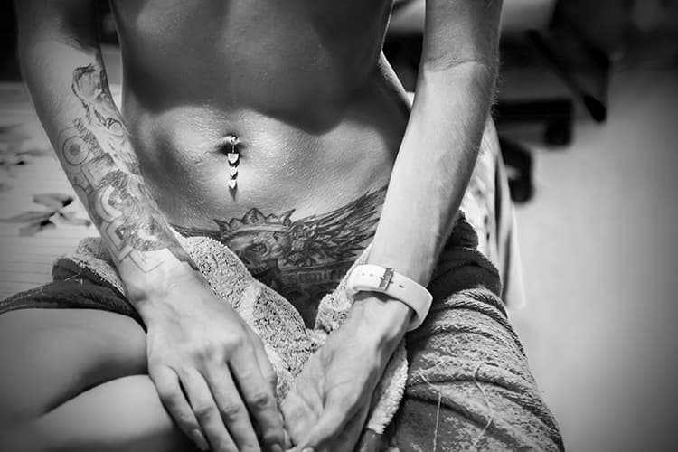 Roni Ben Ari. Ladies in Waiting, B&W, Pigment print on archival paper 53/63cm, 2017, Israel