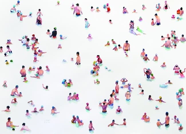 이상원_Swimming Pool 2010 watercolor on paper 39x53cm