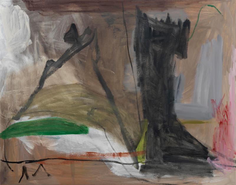 Jongsuk Yoon, The Shadow,2017 oil on canvas,110×140 cm