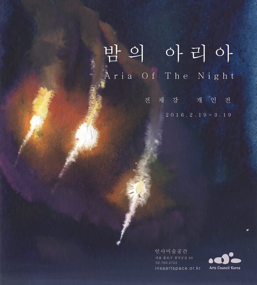 전채강 개인전 : 밤의 아리아  Aria Of The Night 1