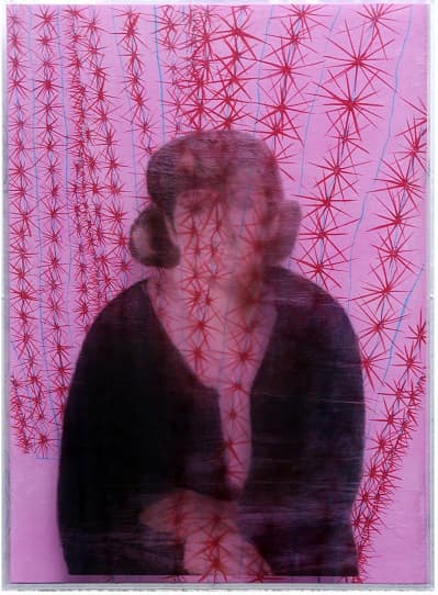 안예환, 여자도 사람이다, 61.6 x 41.9cm, mixed media, 2016