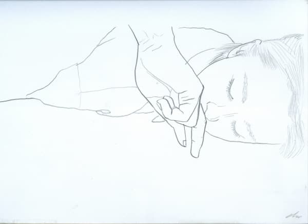 drw-fn-fc, Pencil on Paper, 21.0 x 29.7cm, 2016