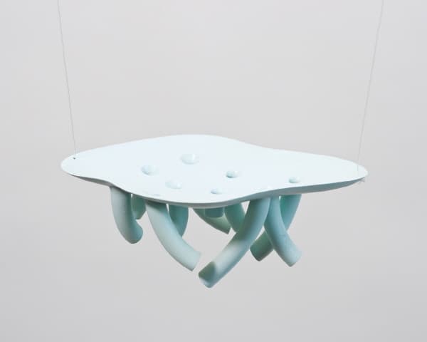 3D 프린팅 광경화성 수지, 스프레이페인트, 19.5×18.7×17.8cm, 2017