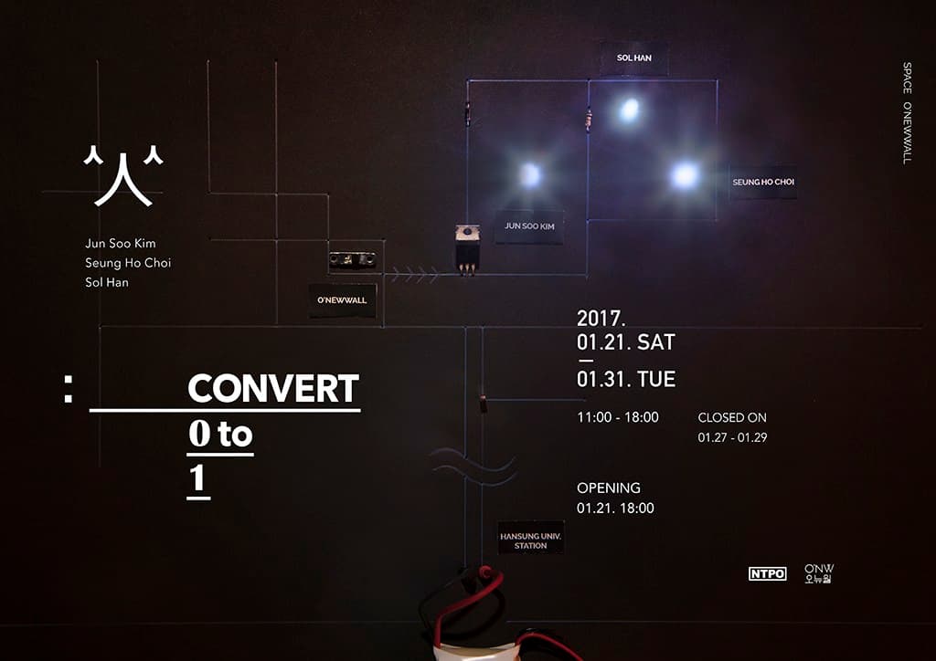 ‘人': Convert 0 to 1 1