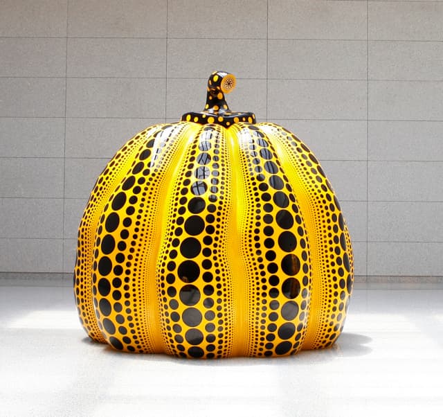 Great Gigantic Pumpkin_2013, F.R.P., Urethane Paint, 260x245, 쿠사마야요이