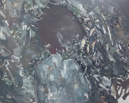 장재민, 주변시 series, 112x145cm, 2015, oil on canvas