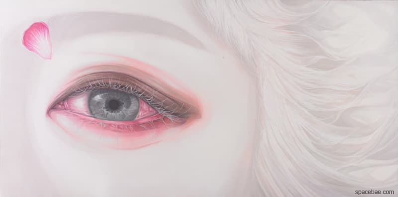 이한솔 Lee,Hansol,<Lost - how about U> oil on canvas_193.9x97.0cm_2014