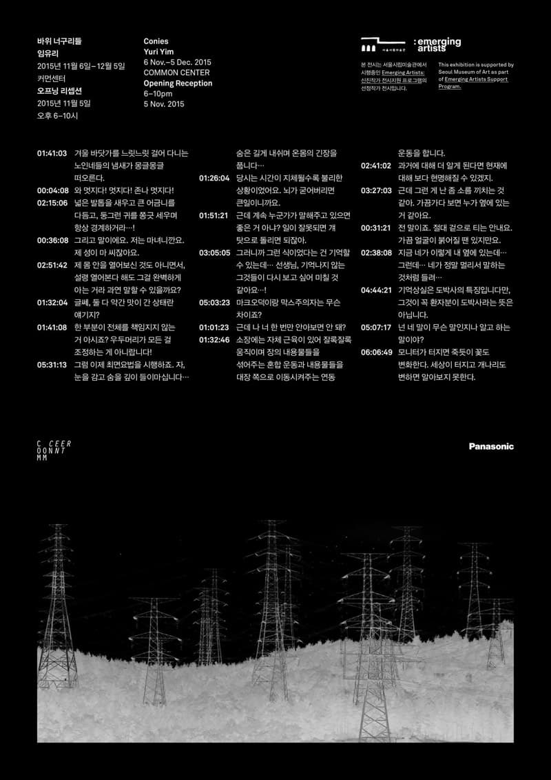 임유리 개인전 : 바위너구리들 1
