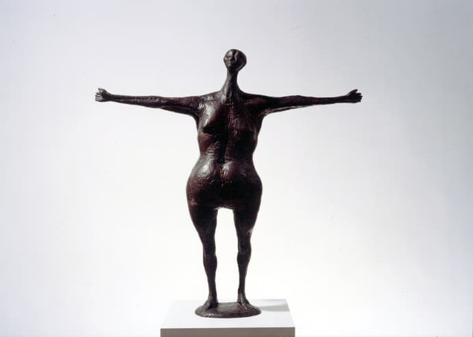 최만린, 이브61-3-01, 브론즈, 88x86x18cm, 1961