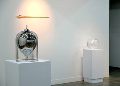 김명범, Untitled_Stainless steel_33x33x52cm_2017